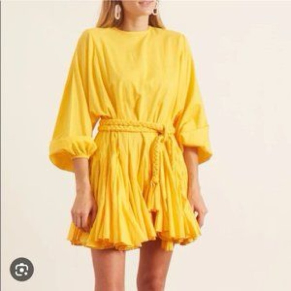 RHODE Yellow Ella Dress
